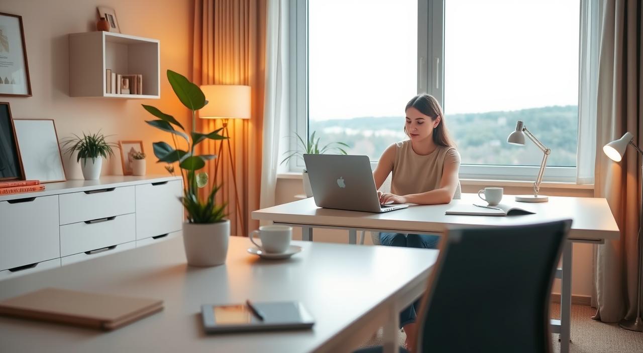 Como Montar uma Rotina de Trabalho em Casa mais Leve
