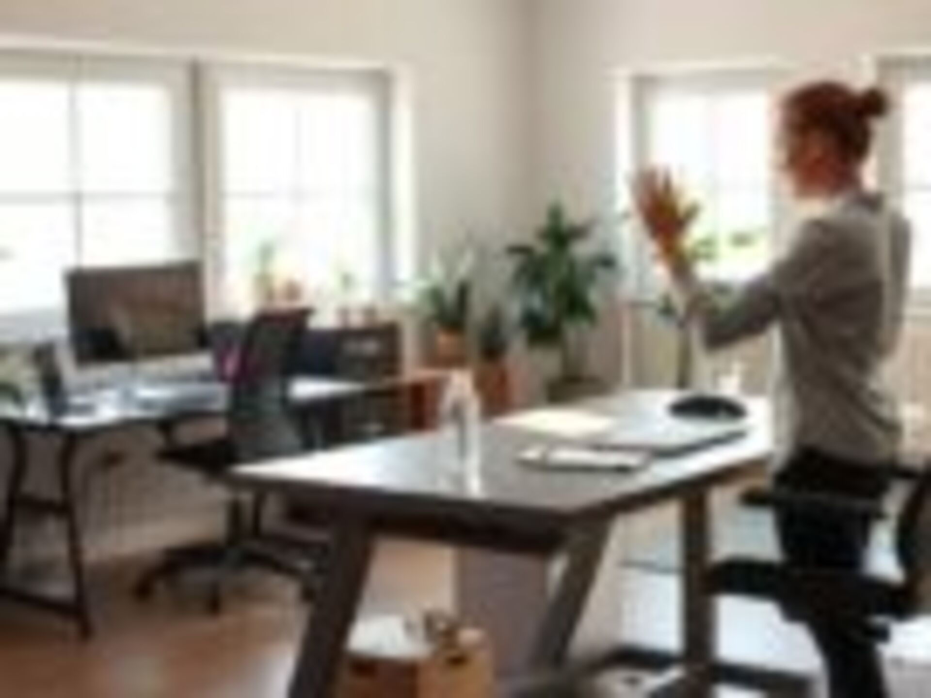 Cuidados com a saúde trabalhando em casa