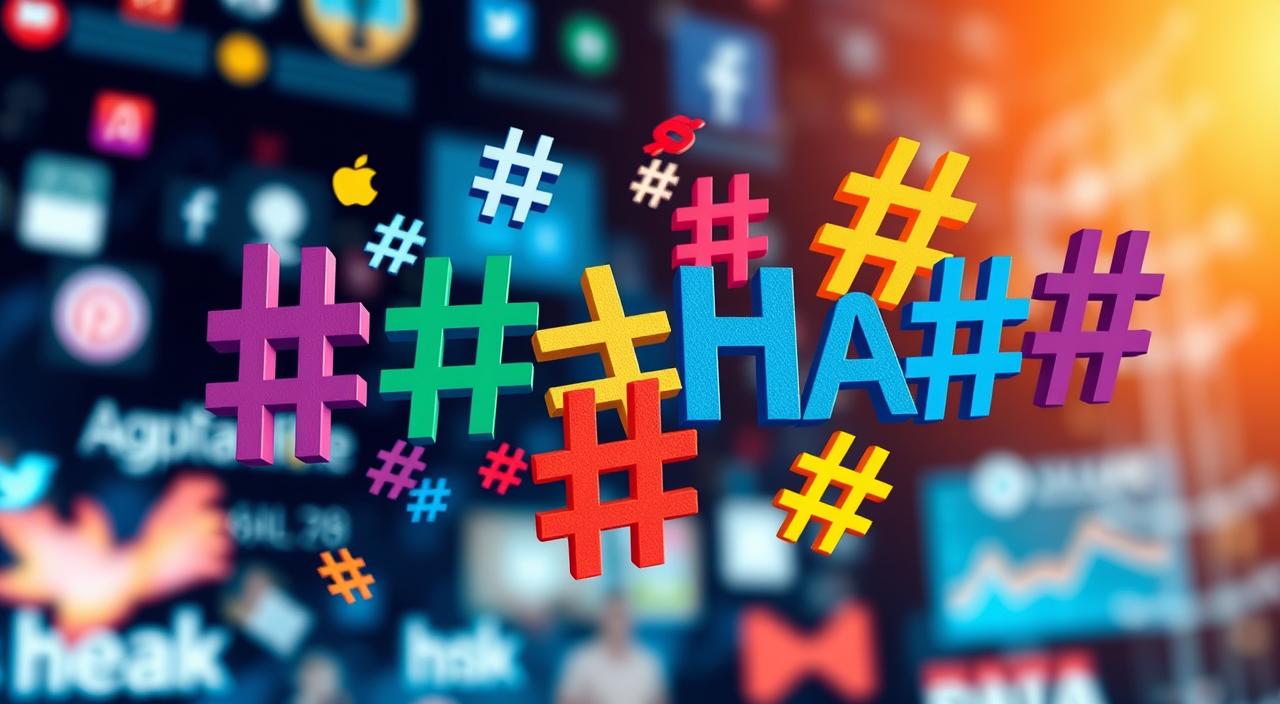 hashtags para engajamento