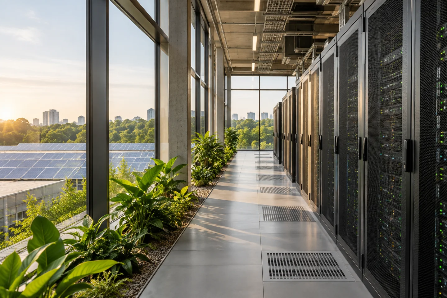 Data centers verdes: benefícios da sustentabilidade tecnológica